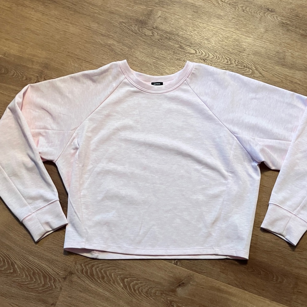 Express Light Pink Sweatshirt
